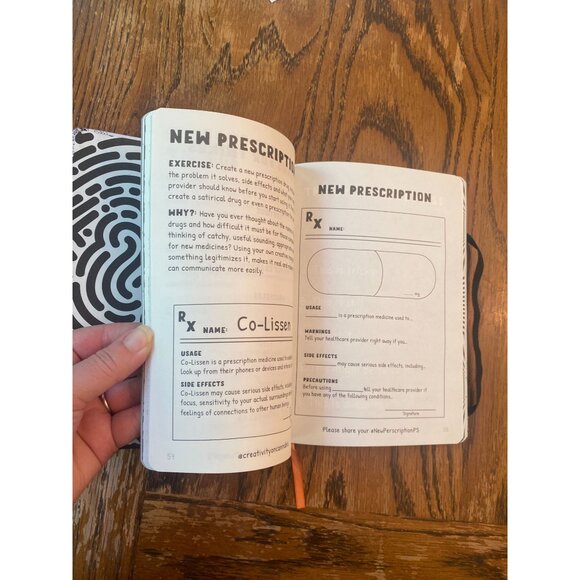 Creative Thinking Journal By Pilgrim Soul  Hardcover - Picture 5 of 7